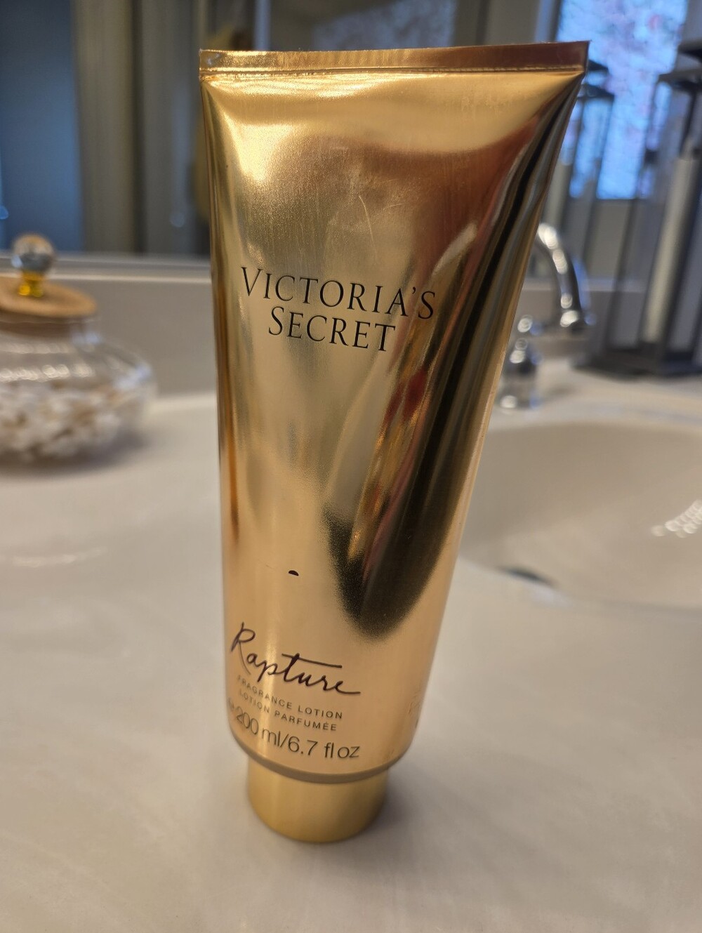 Victoria's Secret Gold Metallic Rapture Body Lotion